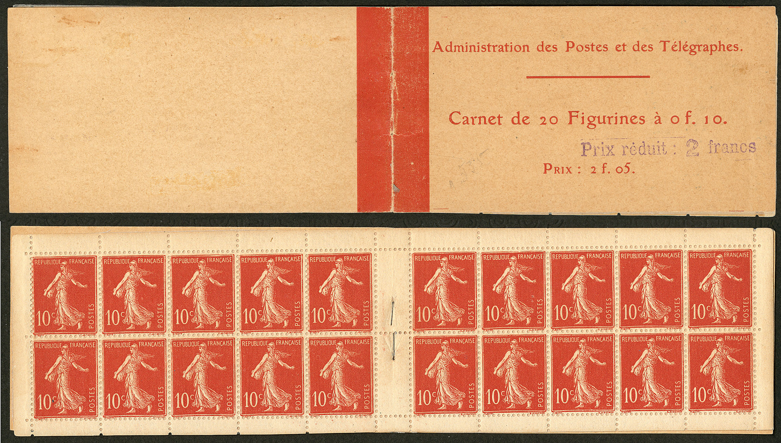 n° 1599-C6 - Timbre France Carnets - Yvert et Tellier - Philatélie